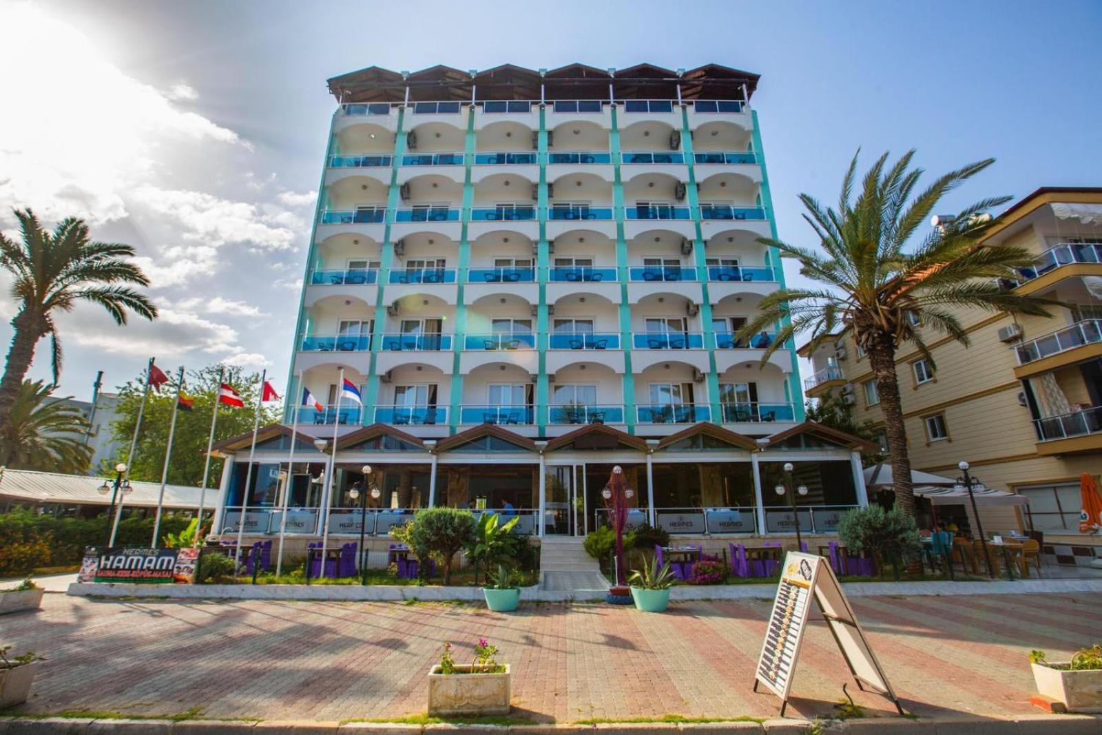 Grand Hermes Hotel Anamur Bagian luar foto
