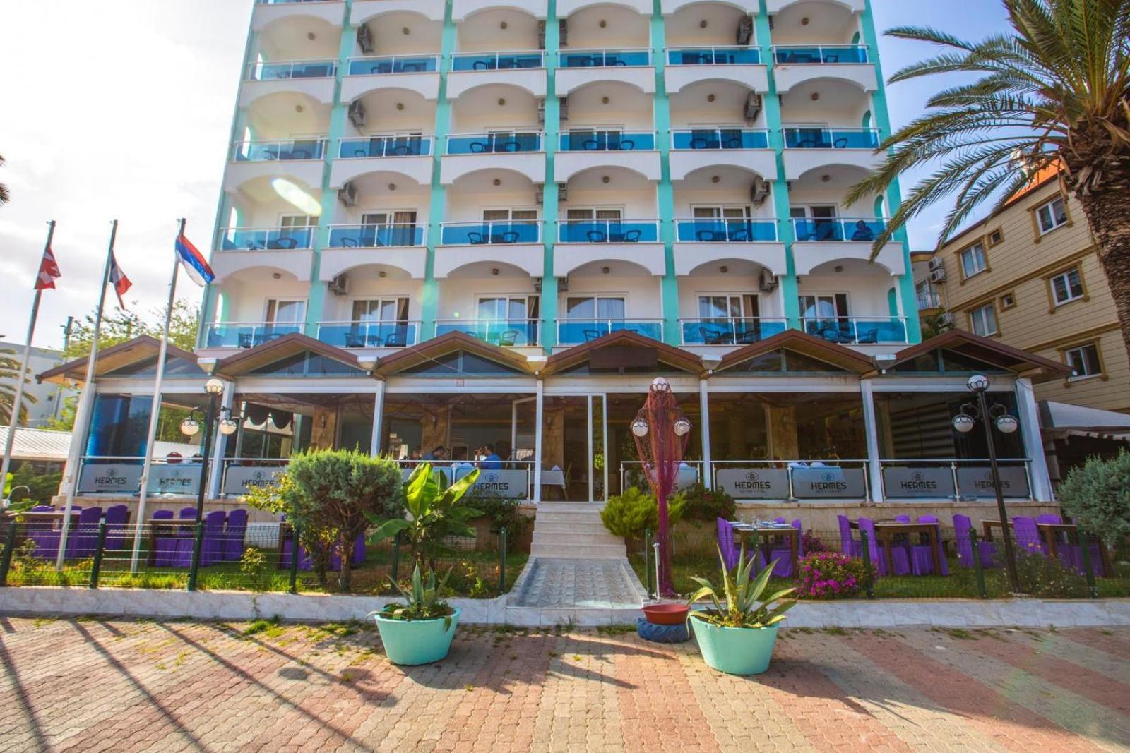 Grand Hermes Hotel Anamur Bagian luar foto